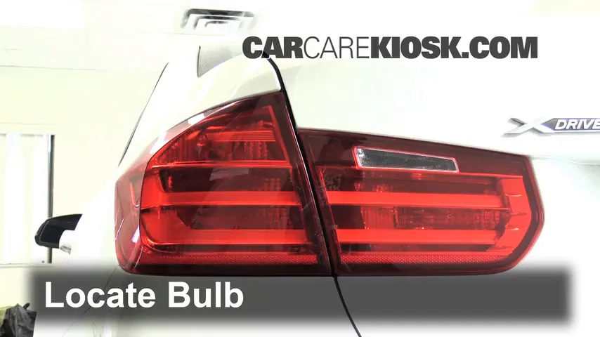 2014 BMW 320i 2.0L 4 Cyl. Turbo Lights Reverse Light (replace bulb)